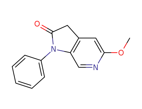 5-methoxy-1-phenyl-1,3-dihydro-pyrrolo[2,3-c]pyridin-2-one