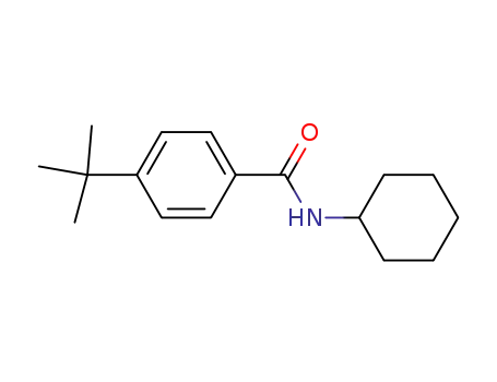 Molecular Structure of 101927-54-2 (4-tert-butyl-N-cyclohexylbenzamide)