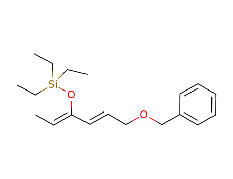 ((2Z,4E)-6-(benzyloxy)hexa-2,4-dien-3-yloxy)triethylsilane