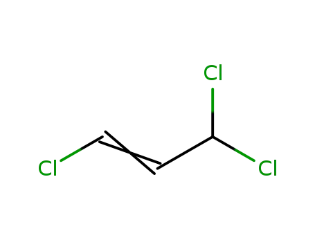 Molecular Structure of 26556-03-6 (1-Propene, 1,3,3-trichloro-)