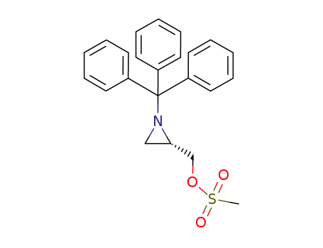 [(2S)-1-tritylaziridin-2-yl]methyl methanesulfonate