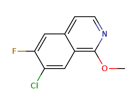 7-chloro-6-fluoro-1-methoxyisoquinoline