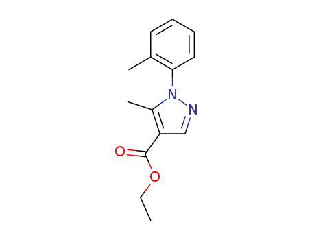 ETHYL 5-METHYL-1-O-TOLYL-1H-PYRAZOLE-4-CARBOXYLATE