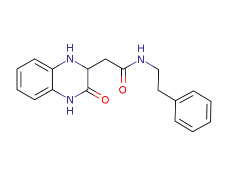 2-(3-oxo-1,2,3,4-tetrahydroquinoxalin-2-yl)-N-(2-phenylethyl)acetamide