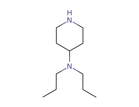 Molecular Structure of 675136-96-6 (4-DI-N-PROPYLAMINO-PIPERIDINE)