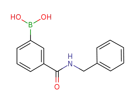 Molecular Structure of 625470-96-4 (3-[(Benzylamino)carbonyl]phenylboronic acid)