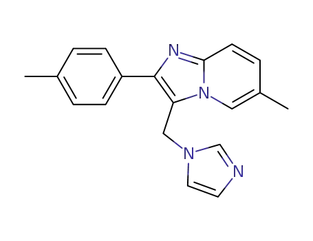 3-((1H-imidazol-1-yl)methyl)-6-methyl-2-p-tolylimidazo[1,2-a]pyridine
