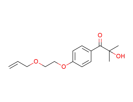 2-hydroxy-4'-(2-allyloxyethoxy)-2-methyl-propiophenone