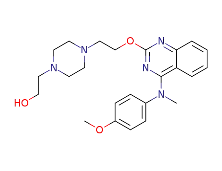 2-[4-(2-{4-[(4-methoxy-phenyl)-methyl-amino]-quinazolin-2-yloxy}-ethyl)-piperazin-1-yl]-ethanol