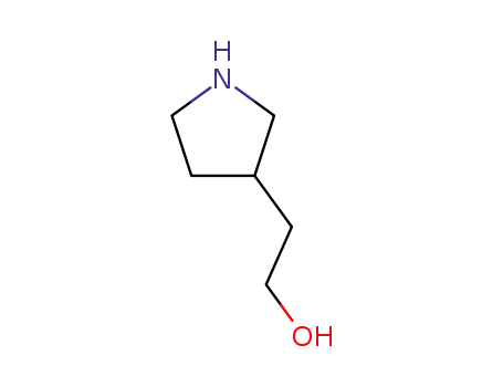 Molecular Structure of 931-44-2 (3-Pyrrolidineethanol)