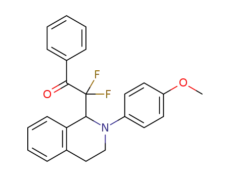 2,2-difluoro-2-(2-(4-methoxyphenyl)-1,2,3,4-tetrahydroisoquinolin-1-yl)-1-phenylethanone