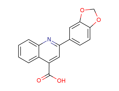 2-(1,3-BENZODIOXOL-5-YL)QUINOLINE-4-CARBOXYLICACID