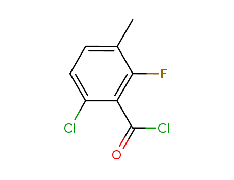 2-Chloro-6-fluoro-3-methylbenzoyl chloride