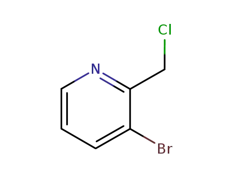 Molecular Structure of 122851-69-8 (3-bromo-2-(chloromethyl)pyridine)
