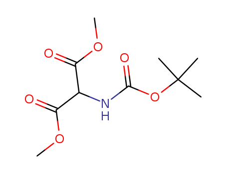 Propanedioic acid,2-[[(1,1-dimethylethoxy)carbonyl]amino]-, 1,3-dimethyl ester
