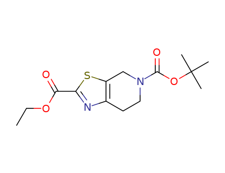 5-tert-butyl 2-ethyl 6,7-dihydrothiazolo[5,4-c]pyridine-2,5(4H)-dicarboxylate,1053656-51-1