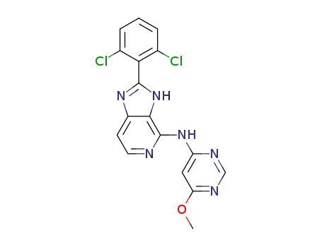2-(2,6-dichlorophenyl)-N-(6-methoxypyrimidin-4-yl)-3H-imidazo[4,5-c]pyridin-4-amine