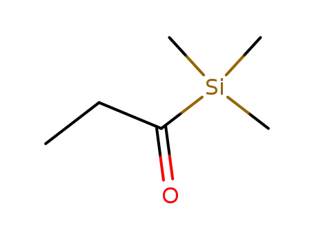 Silane, trimethyl(1-oxopropyl)-