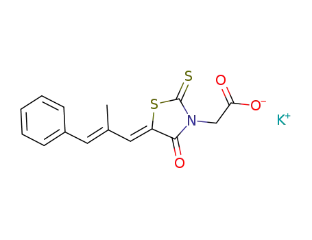 Molecular Structure of 1206474-01-2 (epalrestat potassium salt)