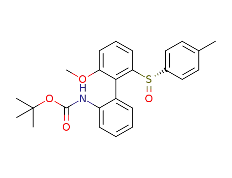 2-methoxy-2'-N-tert-butoxycarbonylamino-6-p-tolylsulfinyl biphenyl