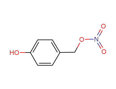 Molecular Structure of 1119076-12-8 ((4-hydroxyphenyl)methyl nitrate)