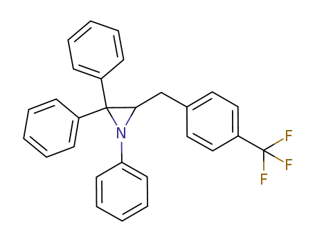 3-(4-trifluoromethylphenyl)methyl-1,2,2-triphenylaziridine