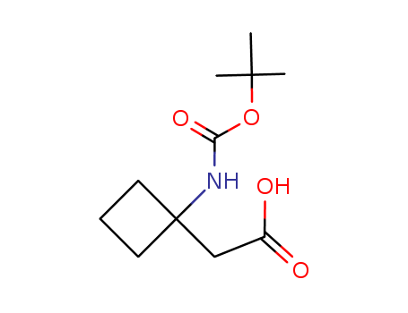 2-(1-(tert-butoxycarbonyl)cyclobutyl)acetic acid