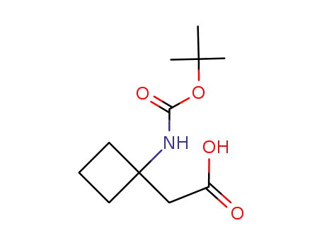 2-(1-((tert-Butoxycarbonyl)amino)cyclobutyl)acetic acid