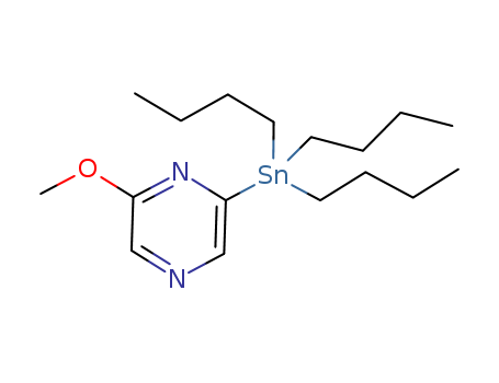 2-Methoxy-6-(tributylstannyl)pyrazine 1105511-66-7