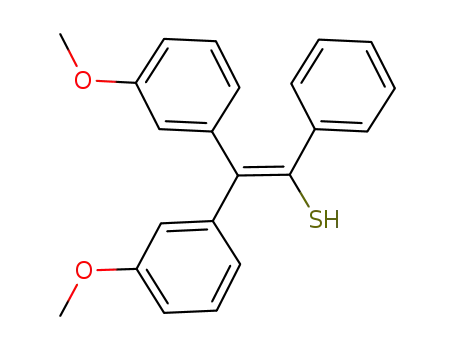 2,2-bis(3-methoxyphenyl)-1-phenylethenethiol