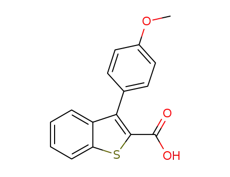 3-(4-methoxyphenyl)benzo[b]thiophene-2-carboxylic acid