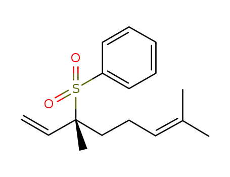 1-[(R)-3,7-dimethylocta-1,6-dien-3-ylsulfonyl]benzene