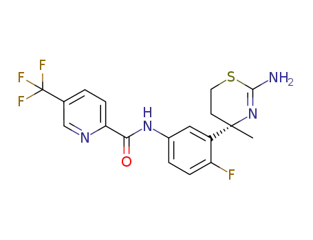 C<sub>18</sub>H<sub>16</sub>F<sub>4</sub>N<sub>4</sub>OS