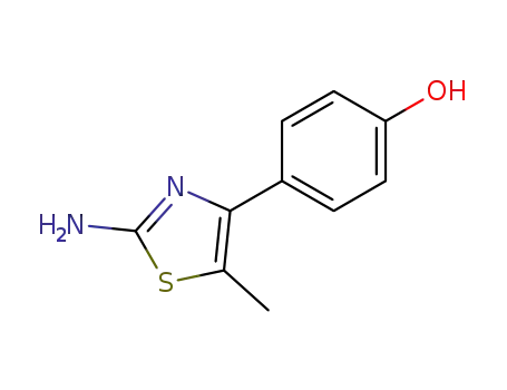 4-(4-hydroxyphenyl)-5-methyl-1,3-hiazol-2-amine
