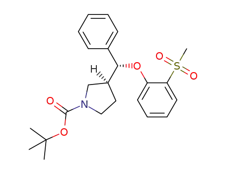 BOC-(S)-3-[(R)-(2-methanesulfonylphenoxy)phenylmethyl]pyrrolidine