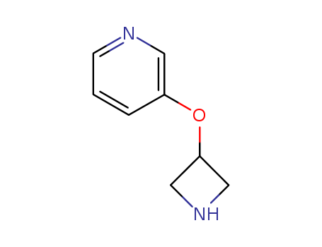 Pyridine, 3-(3-azetidinyloxy)- (9CI)