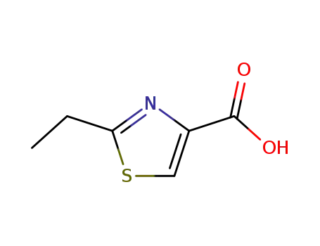Molecular Structure of 769124-05-2 (4-Thiazolecarboxylicacid,2-ethyl-(9CI))