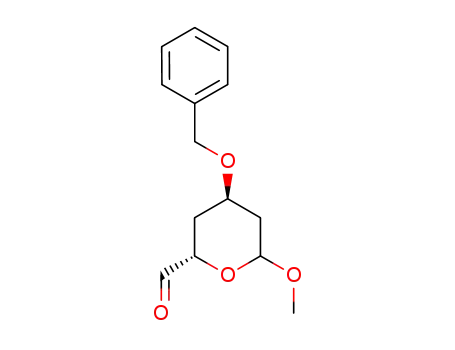 (2S,4R)-4-(benzyloxy)-6-methoxytetrahydro-2H-pyran-2-carbaldehyde