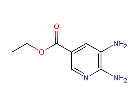 3-Pyridinecarboxylic acid, 5,6-diamino-, ethyl ester