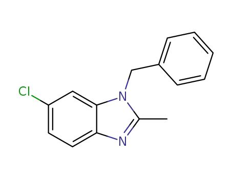 1-benzyl-6-chloro-2-methyl-1H-benzo[d]imidazole