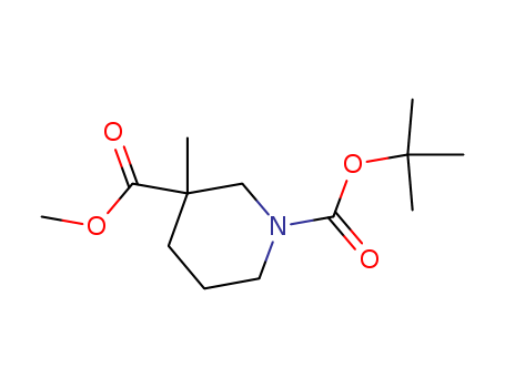 1-TERT-BUTYL 3-METHYL 3-METHYLPIPERIDINE-1,3-DICARBOXYLATE  CAS NO.888952-55-4