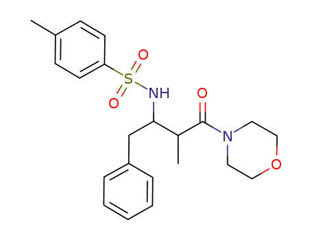2-methyl-1-morpholino-4-phenyl-3-(tosylamino)butan-1-one