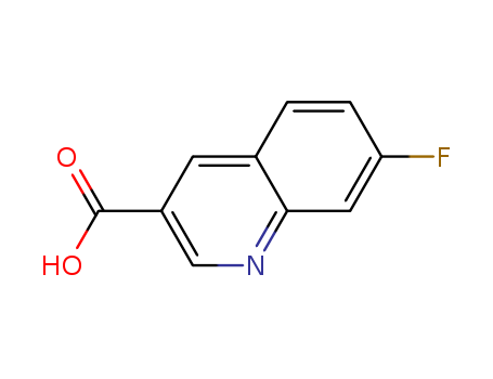 3-Quinolinecarboxylic acid, 7-fluoro-