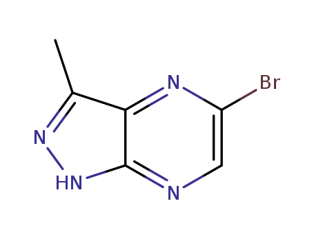 5-브로모-3-메틸-1H-피라졸로[3,4-b]피라진