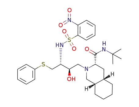 C<sub>30</sub>H<sub>42</sub>N<sub>4</sub>O<sub>6</sub>S<sub>2</sub>