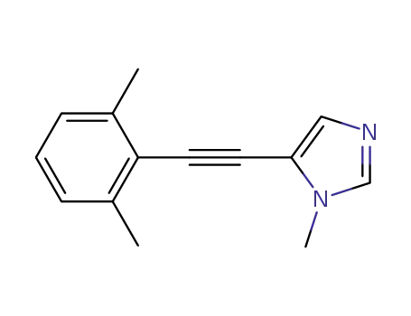 1-methyl-5-[(2,6-dimethylphenyl)ethynyl]-1H-imidazole