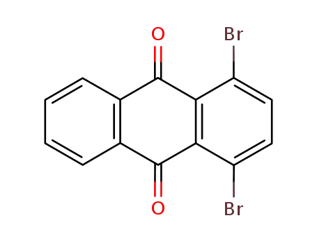 Molecular Structure of 85392-80-9 (1,4-dibromoanthracene-9,10-dione)