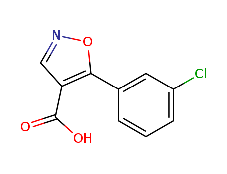 5-(3-CHLOROPHENYL)-ISOXAZOLE-4-CARBOXYLIC ACID