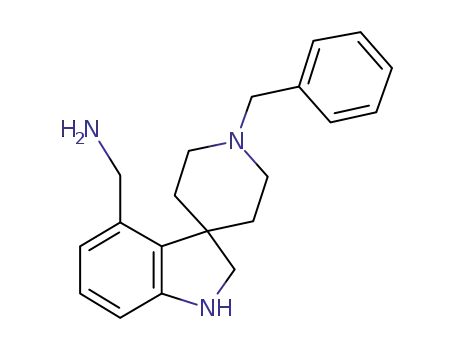 (1'-benzylspiro[indoline-3,4'-piperidine]-4-yl)methanamine