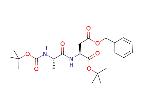 (S)-2-((S)-2-tert-butoxycarbonylaminopropionylamino)succinic acid 4-benzyl ester 1-tert-butyl ester